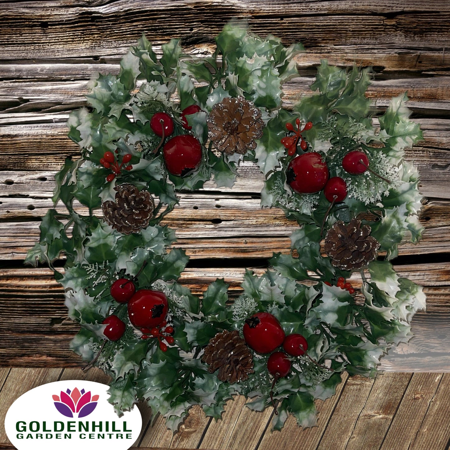 Christmas Wreath Artificial Pomegranate