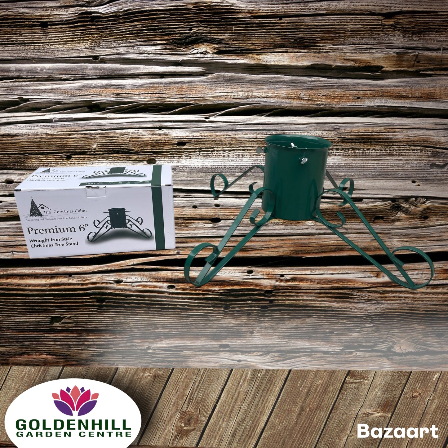 Metal Cut Tree Stand