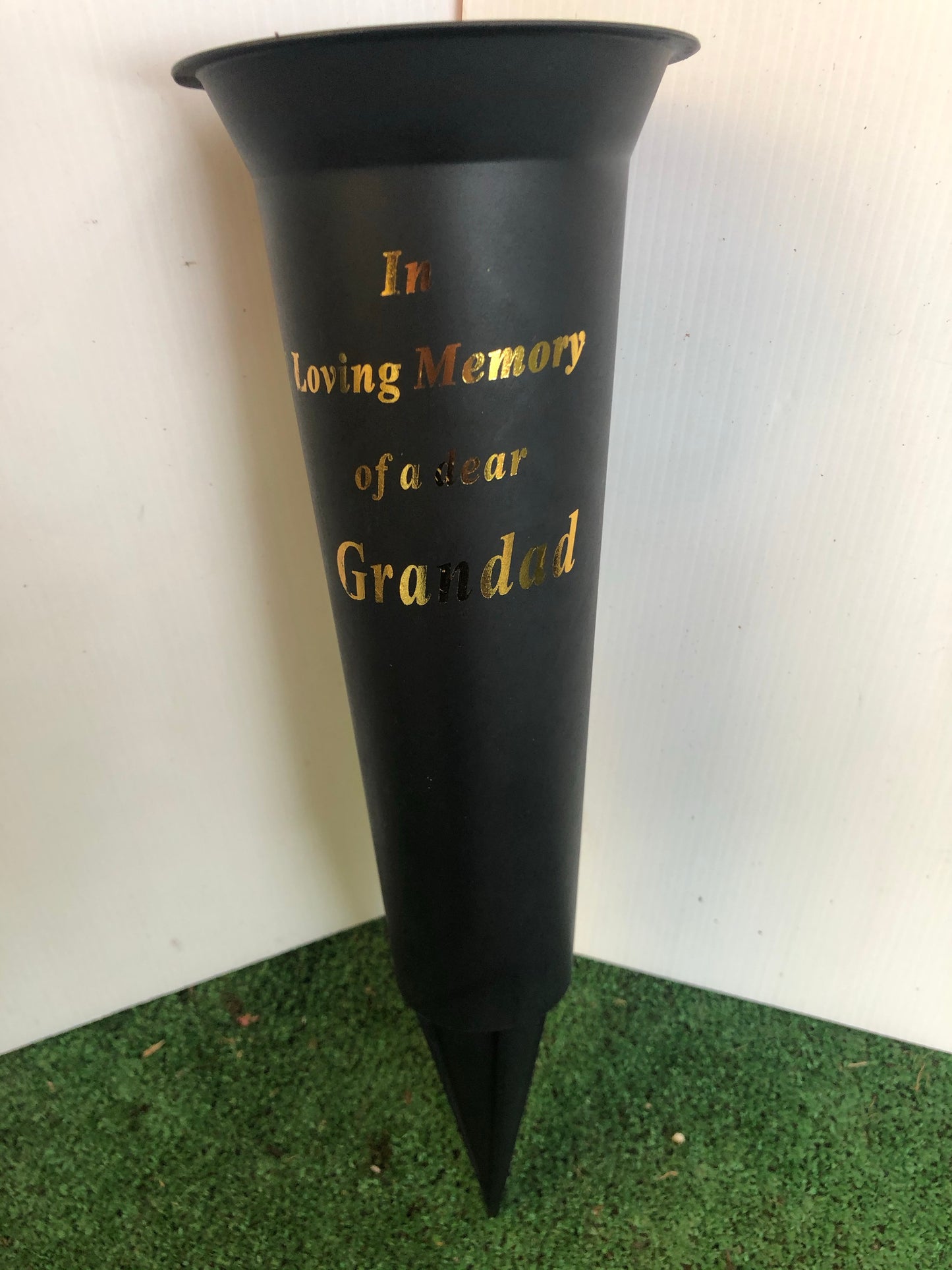 In loving memory flower spike grandad