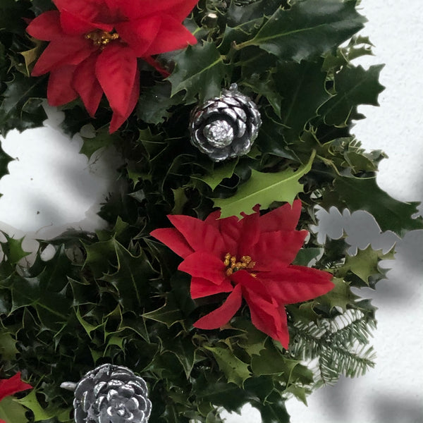 Holly Wreaths and Grave Arrangements