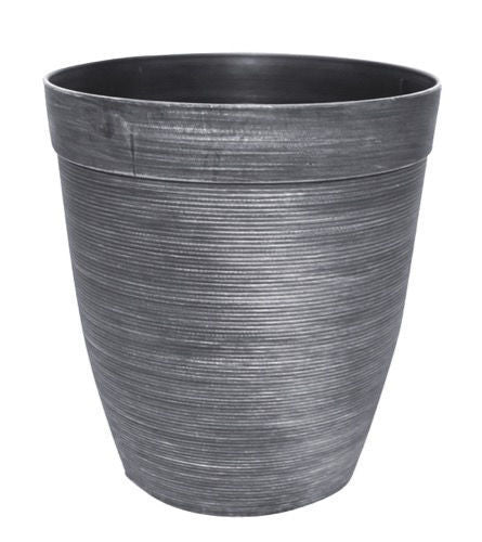 Helix Planter Tall 10" - Silver