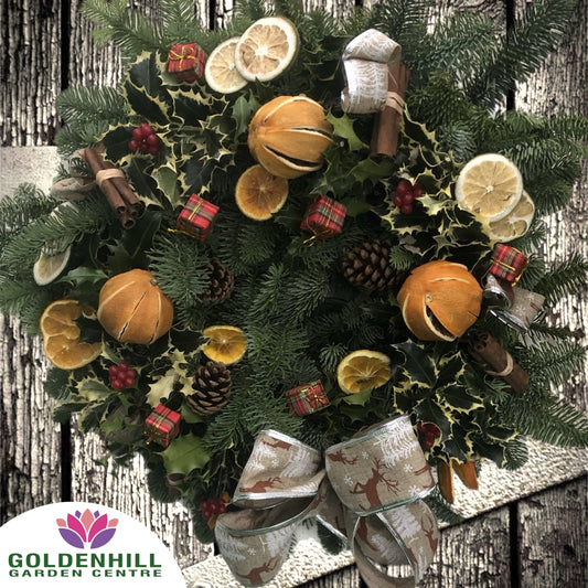 Traditional Door Wreath Deluxe