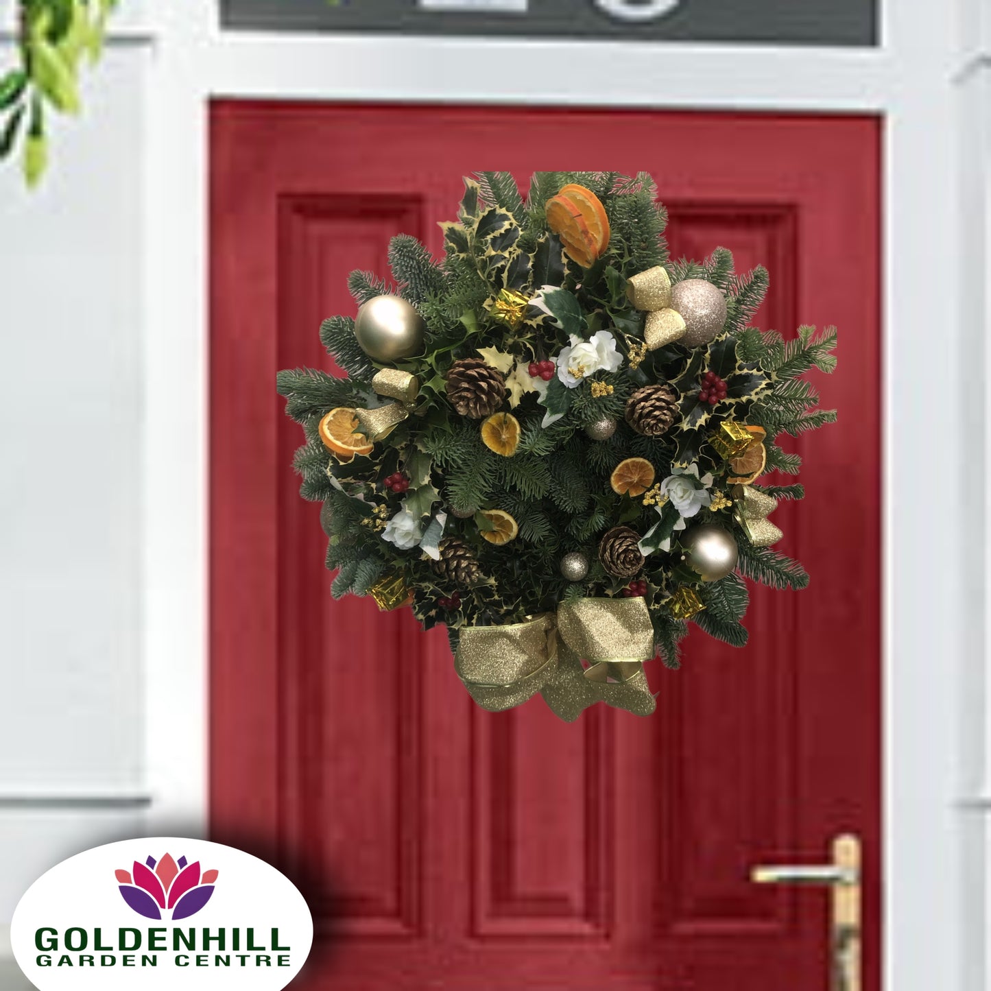 Traditional Door Wreath Deluxe