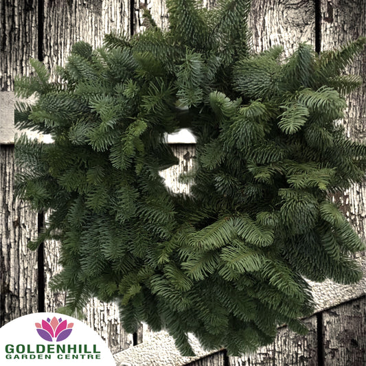 Traditional Door Wreath Plain