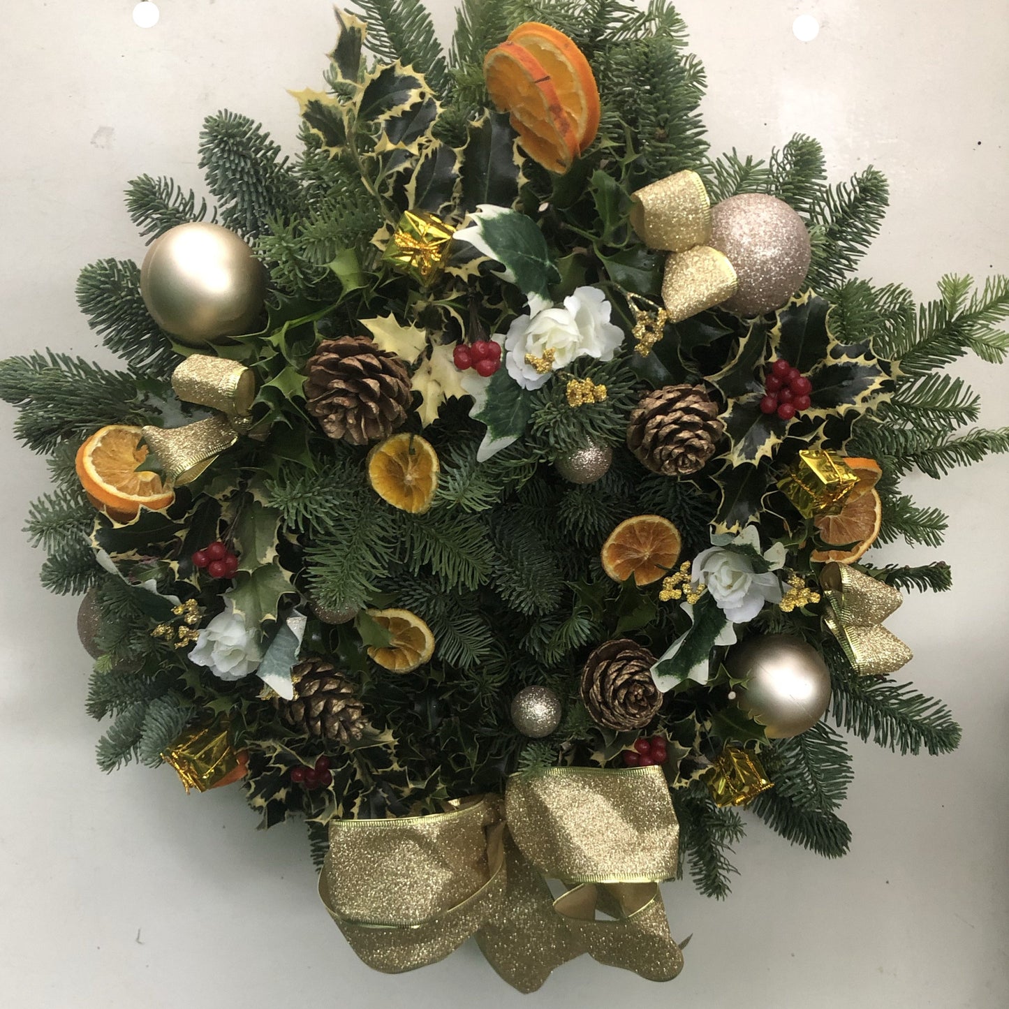Traditional Door Wreath Deluxe